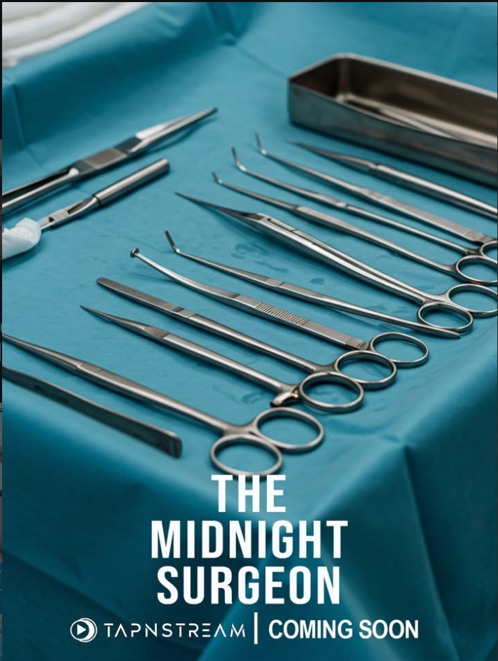 The Midnight Surgeon coming soon poster for Tapnstream